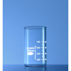 Beaker Tall Form Without Spout Double Graduated 500 ML